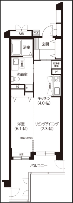 居室例 間取り