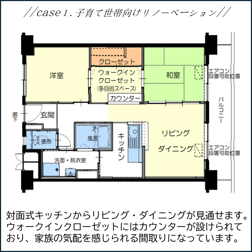 洛西地域の子育て住宅の事例